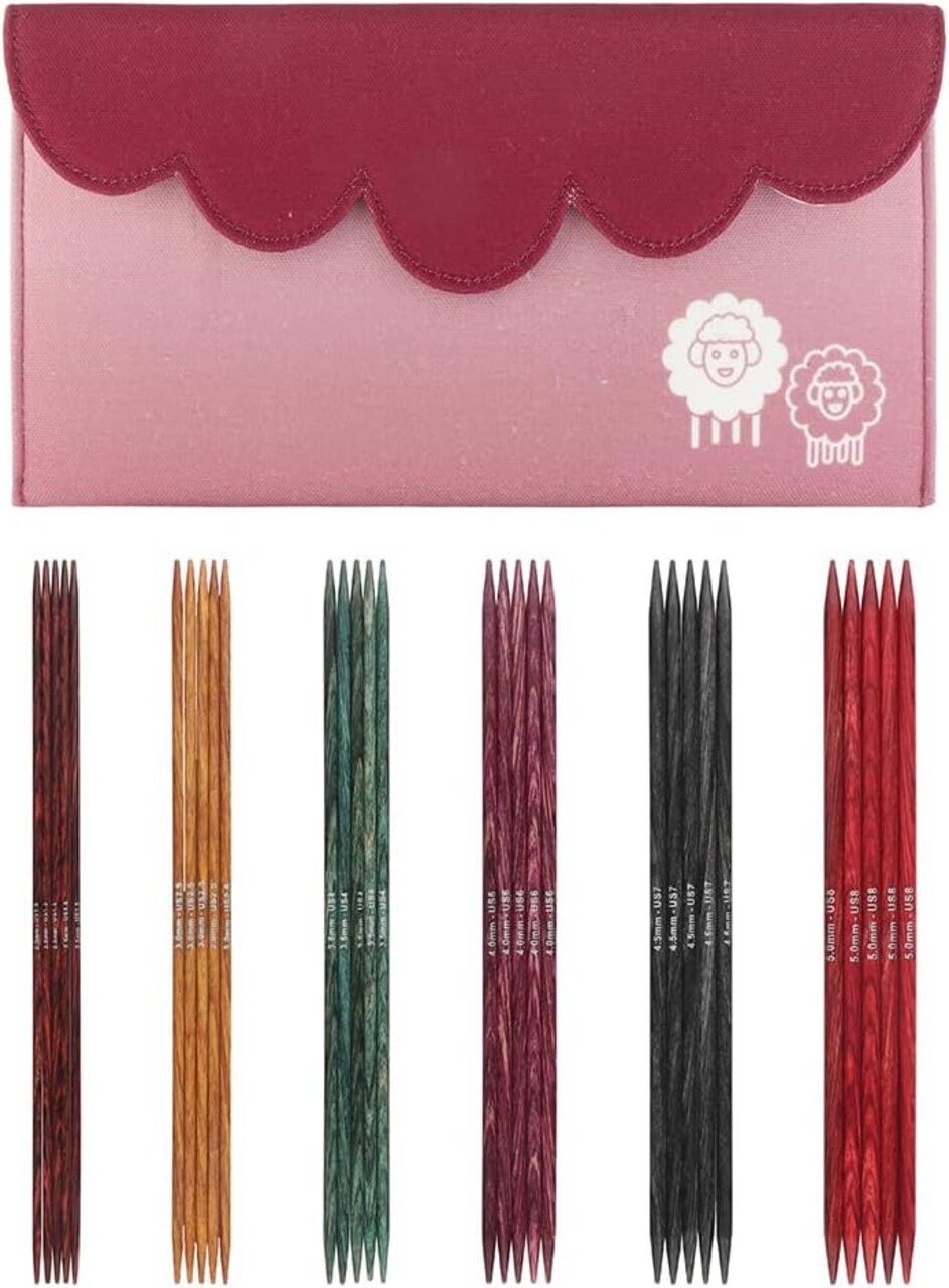 KnitPro Dreamz Starter Double Pointed Knitting Needle Set 8" (20cm)